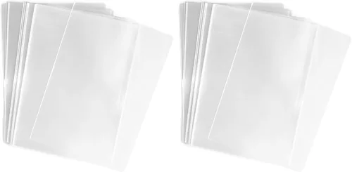Vista 2 de UNIQUEPACKING 100 bolsas de celofán de celofán plano transparente de extremo abierto de 2 x 3 pulgadas (O)