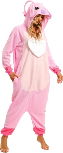 Vista 5 de Stitch Onesie Cosplay Disfraz de Halloween Unisex Animal Pijama
