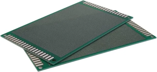 Vista 11 de Heyiarbeit Placa PCB de doble cara de 3.1x4.7 in, estañada a través de agujeros, circuito impreso universal, placa de proto para soldadura de 1pcs