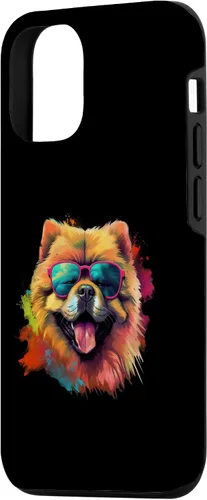 Vista 2 de iPhone 14 Chow Chow Dog Raza de perro chino para un Chow Chow Lover Case