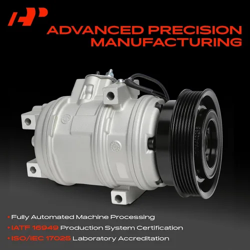 Vista 3 de A-Premium Compresor A/C con embrague compatible con Honda Accord 3.0L 2001-2002, Acura TL 3.2L1999-2003, CL 3.2L 2001-2003