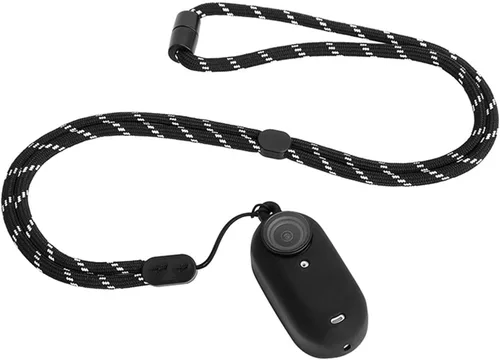 Vista 6 de Juego de funda protectora de silicona para cámara Insta360 GO 3, carcasa suave + tapa de lente + correa para el cuello accesorios