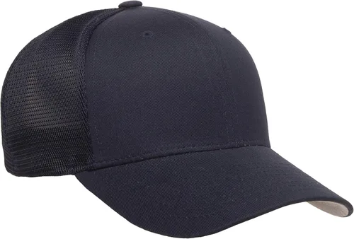 Vista 5 de Flexfit Gorra de malla elástica Melange para hombre