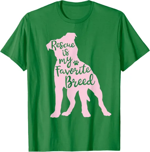 Vista 57 de Pitbull Rescue Is my Favorite Breed Dog Pit Bull Mama - Camiseta, Negro, S