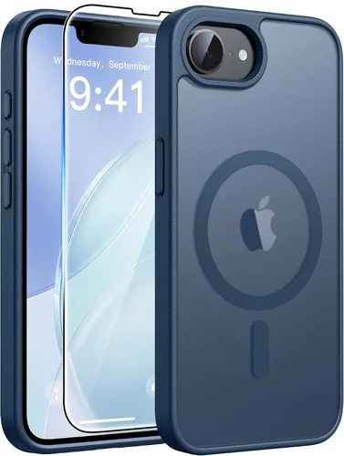 Vista 43 de FNTCASE for iPhone 17 Pro Case: Translucent Light Blue Slim Cases Compatible with MagSafe, Full Camera Protection & Tempered Glass Protector, 14FT