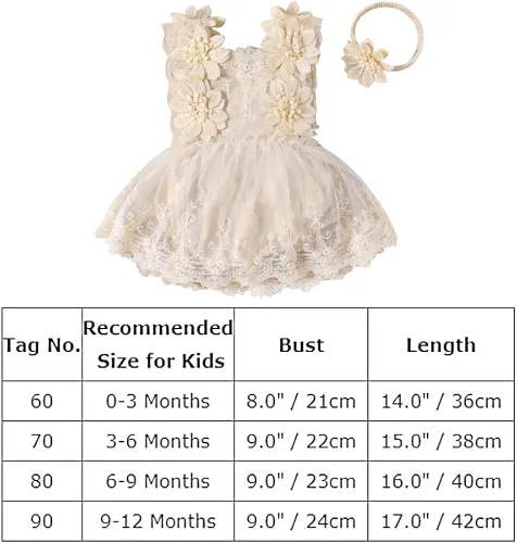 Vista 7 de AWIBMK Traje de bebé de primer cumpleaños para niña, vestido de encaje para bebé, bohemio, arcoíris, minifalda, tutú con diadema para sesión de fotos