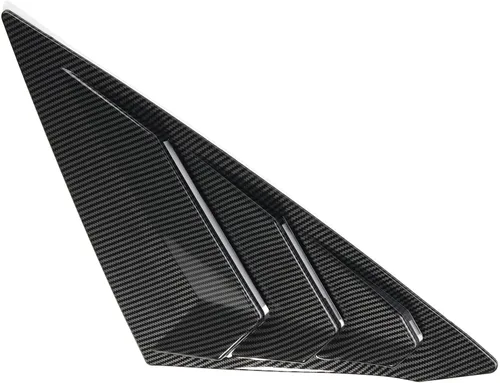 Vista 6 de Persianas para ventana lateral trasera de 11ª generación, estilo Civic, Racing para Honda Civic Sedan 2022, 2023, 2024, 2025, 2026 (fibra de carbono)