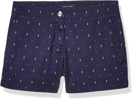 Vista 5 de Nautica Pantalones cortos de algodón elástico a medida para mujer