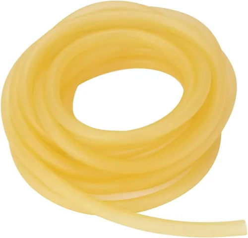Vista 8 de StonyLab Tubo de goma, tubo ámbar de látex puro, tubo de goma natural de 3/8 pulgadas (0.354 in) de diámetro exterior de 1/4 pulgadas (0.236 in)
