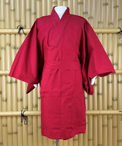 Vista 6 de Uniforme Samurái Japonés Hakama RD×WH UMA M