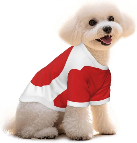 Vista 8 de SWEET TANG Camisas refrescantes para perros pequeños, de secado rápido, ropa de verano para perros pequeños, ligera, transpirable, camiseta