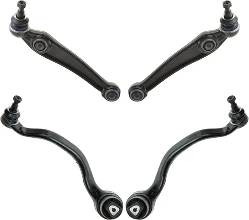Vista 27 de TRQ Brazo de control superior e inferior del lado del conductor y del pasajero con juego de rótulas compatible con Chevrolet GMC 89-02
