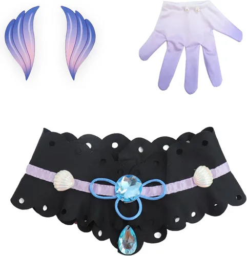 Vista 6 de DAZCOS Disfraz de cosplay de Sangonomiya Kokomi Venti Klee para mujer