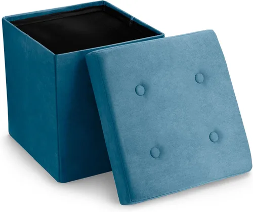 Vista 14 de Sorbus – Banco otomano plegable, De Almacenamiento Con Tapa – perfecto para juguetes y zapatos, Otomano, asiento, reposapiés, color contemporáneo