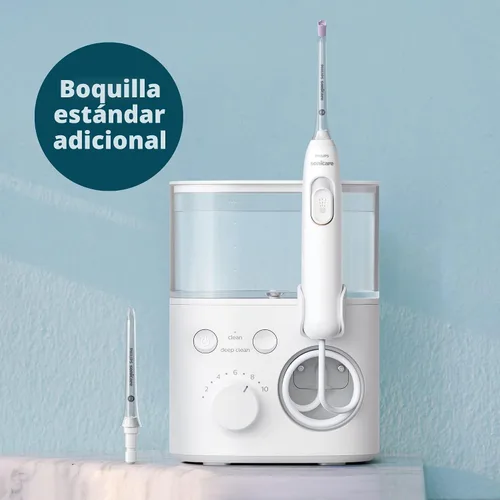 Vista 7 de Philips Sonicare Irrigador Dental 3000, Blanco, HX3711/20