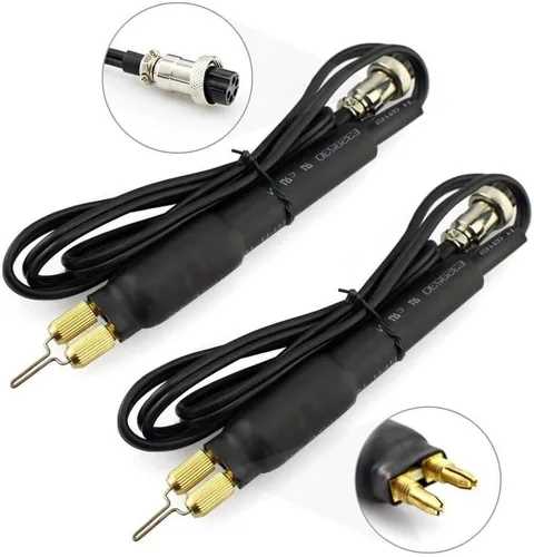 Vista 28 de ele ELEOPTION Kit de herramientas de manualidades de doble boca para pirografía de 110 V, kit de máquina de pirografía láser multifunción con 2