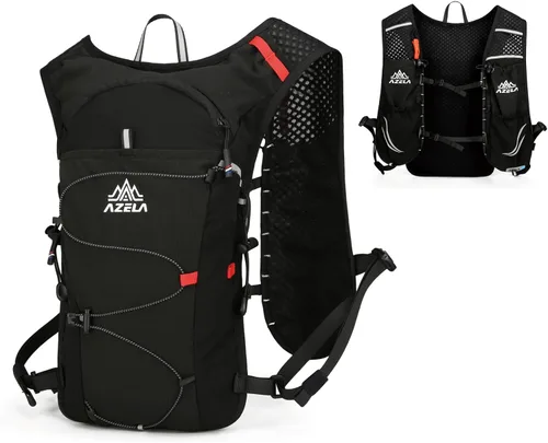 Vista 25 de TRIWONDER Mochila de hidratación para correr, chaleco de agua ligero para hombres y mujeres, paquete de agua de hidratación para ciclismo, correr