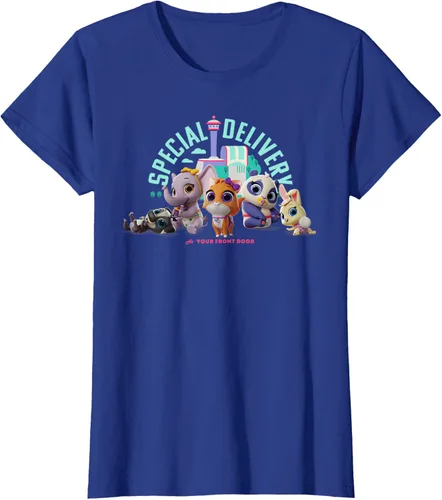 Vista 52 de Disney Camiseta de entrega especial Junior T.O.T.S, Negro, S