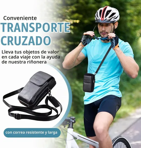 Vista 6 de Funda de cuero Hengwin para teléfono se ajusta para iPhone 16 Pro Max 15 Plus 14 Pro Max 13 Pro Max 12 Pro Max Samsung Galaxy S24 Ultra S23 Ultra