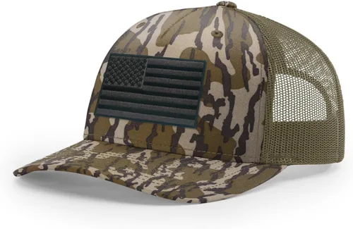 Vista 212 de Joe's USA Richardson 112 - Gorras de camionero con parche gráfico personalizado - Gorras estructuradas de cinco y seis paneles Richardson Premium