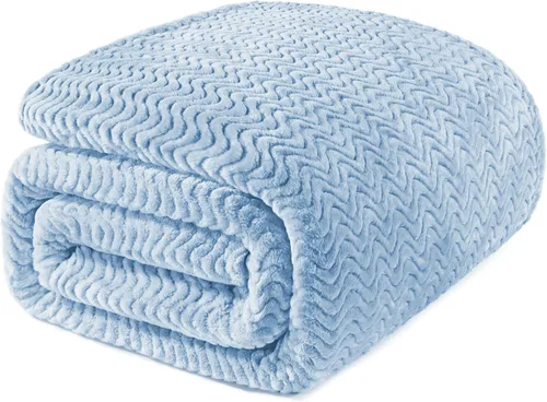Vista 22 de Exclusivo Mezcla Large Fleece Throw Blanket for Couch, Sofa, Pink Rosa