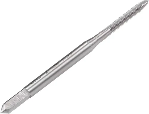 Vista 3 de uxcell Macho 2-56 UNC Rosca 2B Tornillo de acero de alta velocidad Taps Roscado Herramienta de roscado