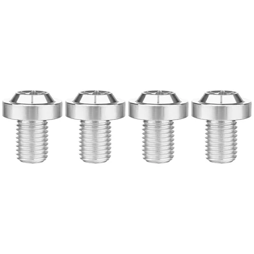Vista 13 de Titanium M10 Torx Head Bolt (M10x10mm Pitch 1.25mm, Black) 10 15 20 25 30 35 40 45 50 55 60mm Pitch 1.25/1.5mm Screw Pack of 4