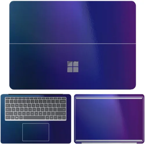 Vista 15 de SopiGuard Adhesivo para Microsoft Surface Laptop Studio 2021, envoltura de vinilo de borde a borde, incluye parte superior, teclado, paneles