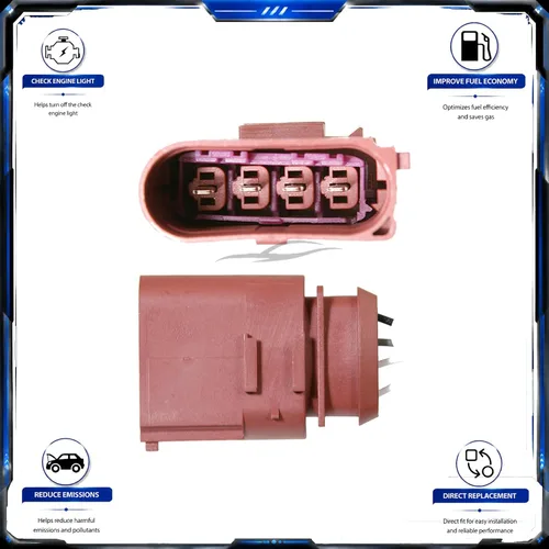Vista 3 de Sensor de oxígeno aguas abajo para Volkswagen 2004 Jetta 2l #234-4808, 213-3064, os1655 Downstream O2 Sensor para Audi a4 3l; Quattro a4 3l; Tt