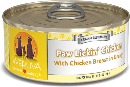Vista 34 de Weruva Comida clásica para perros, Hot Dayam! con cordero en gelée, lata de 5.5 onzas (paquete de 24)