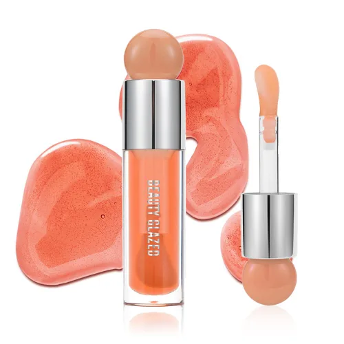 Vista 9 de Beauty Glazed Variedad de colores - Aceite de labios no pegajoso, ultra hidratante y nutritivo, acabado brillante suave, aceite de brillo labial