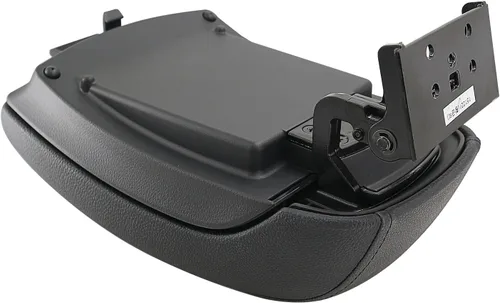 Vista 7 de Conjunto de consola reposabrazos negro compatible con Kia Sportage 2005