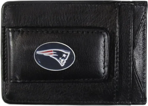 Vista 24 de Portadocumentos clip de piel para dinero NFL