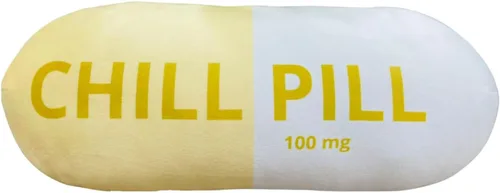 Vista 10 de Chill Pill Pillow – Almohada cervical para el cuello, divertida almohada relajante para el aula de esquina imprescindible para el aula, dormitorio