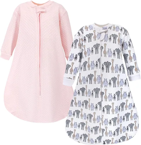 Vista 10 de Hudson Baby Saco de dormir unisex para bebé acolchado premium de manga larga y manta vestible Alce grande