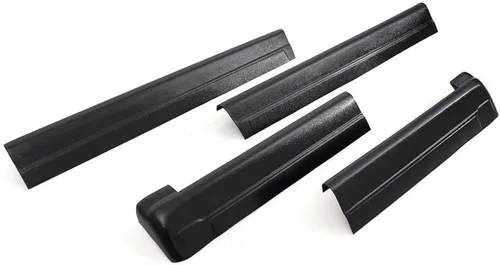 Vista 17 de G-PLUS Paneles de balancín interiores compatibles con Chevy Silverado 1500 2500 2500HD 3500 4 puertas cabina extendida 2000-2006, compatibles