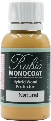 Vista 7 de Rubio Monocoat Protector de madera híbrido de 300 pies cuadrados - Chocolate Acabado de aceite de madera exterior, color y protección UV