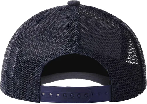 Vista 5 de TSSGBL Gorras de béisbol de alta calidad con estructura lisa ajustable de moda en blanco con ala de sándwich reflectante, Medium-X-Large