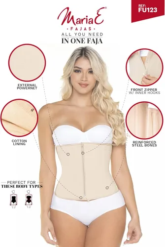 Vista 5 de MARIAE - Body de compresión firme para mujer Fajas Colombianas