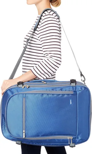 Vista 11 de Tienda Basics Mochila de viaje de mano Azul Marino Mochila