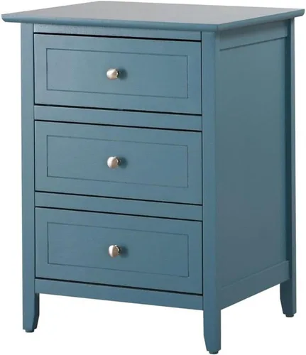 Vista 11 de Glory Furniture Daniel - Mesita de noche con 3 cajones, color negro