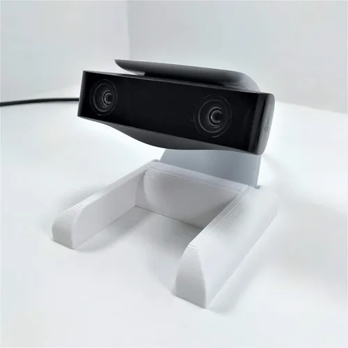 Vista 2 de 3D Cabin Producto compatible con la PS5 HD cámara escritorio soporte para PlayStation 5 gris