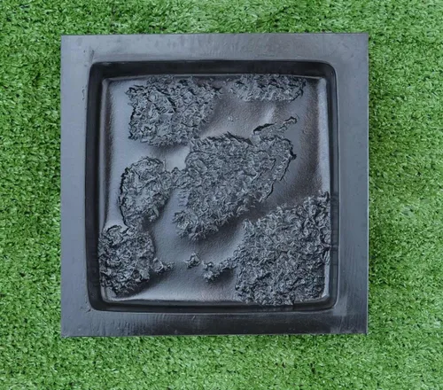 Vista 6 de Vendido 10pcs moldes de plástico fundición hormigón pavimentación jardín caminos piedra patio # S32