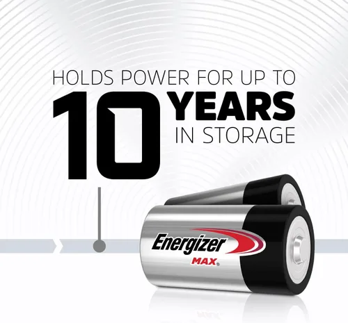 Vista 7 de Energizer MAX D Baterías, Pilas alcalinas D Cell 8 unidades (Paquete de 8)