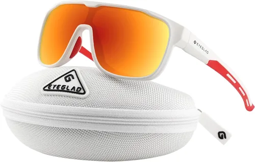Vista 11 de MARS Lifestyle Gafas de sol polarizadas al aire libre UV400 Anti-agua de mar Mujeres Hombres Adulto Adolescente Correr Pesca Deportes