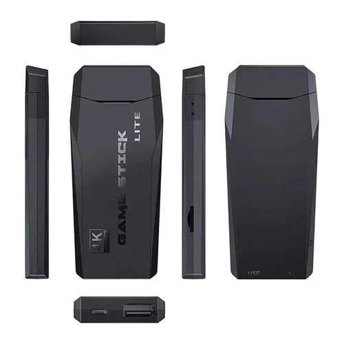 Vista 4 de NUAYA Consola de videojuegos retro - Nostalgia Stick con 9 emuladores clásicos, salida HDMI 4K y más de 20.000 juegos integrados, incluye