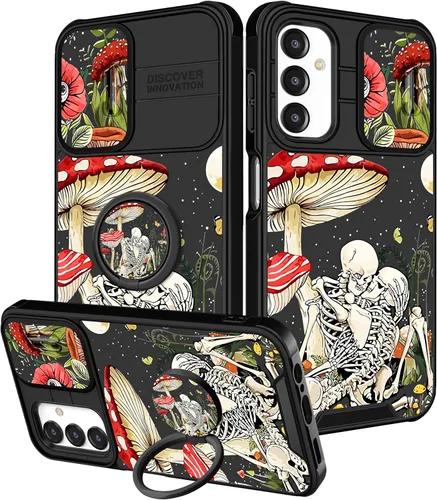 Vista 80 de Funermei para Samsung Galaxy Z Flip 4 Funda - Funda de Teléfono Bonita para Mujeres y Niñas con Mariposas Bonita Estética Femenina Diseño