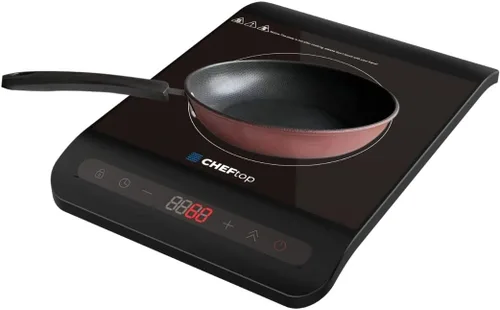Vista 11 de Cheftop - Quemadores de inducción portátiles de inducción de 120 V, parte superior de cerámica digital con bloqueo de seguridad para niños, 1800