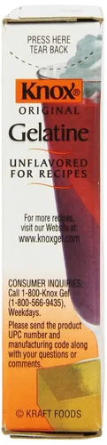 Vista 4 de Knox Gelatina sin sabor, 4 unidades (paquete de 12)