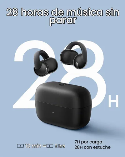 Vista 5 de Soundcore C50i by Anker - Auriculares de oreja abierta, auriculares con Negro